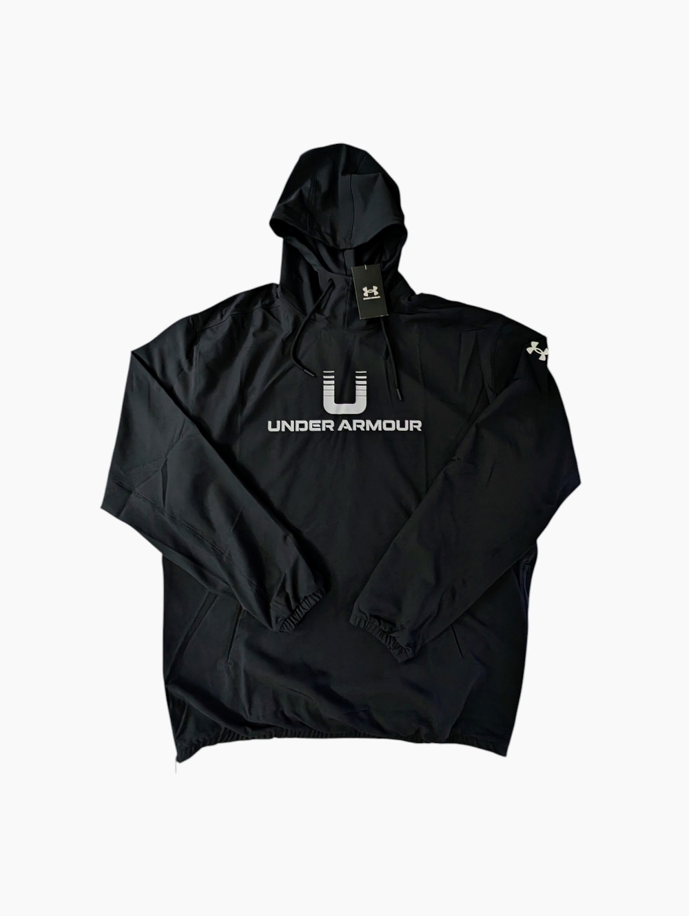 Under Armour UA Unstoppable Hoodie Black Loose Fit Long Sleeve 6003864 Men's XLT